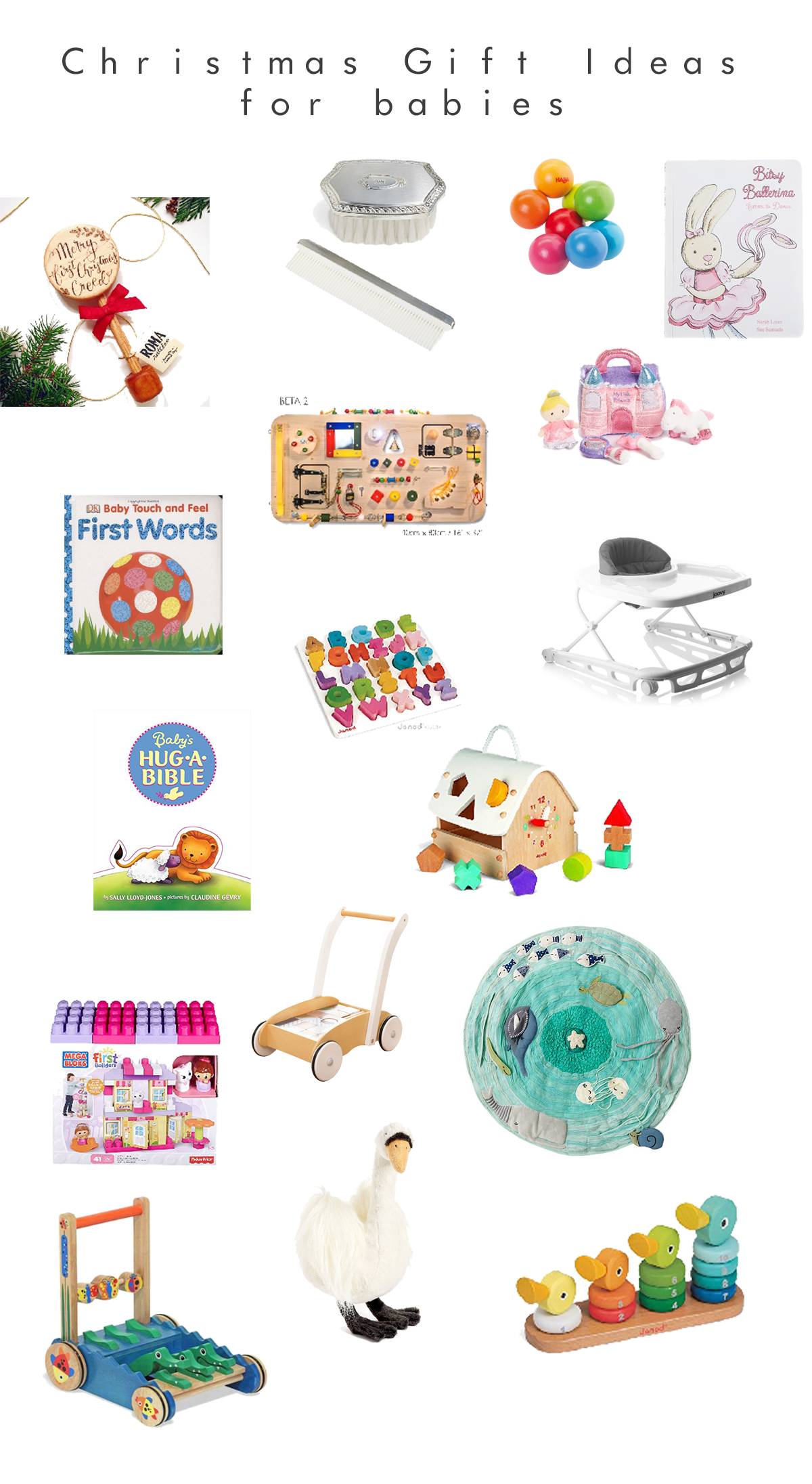 Christmas Gift Ideas for babies and toddlers Sarah Tucker